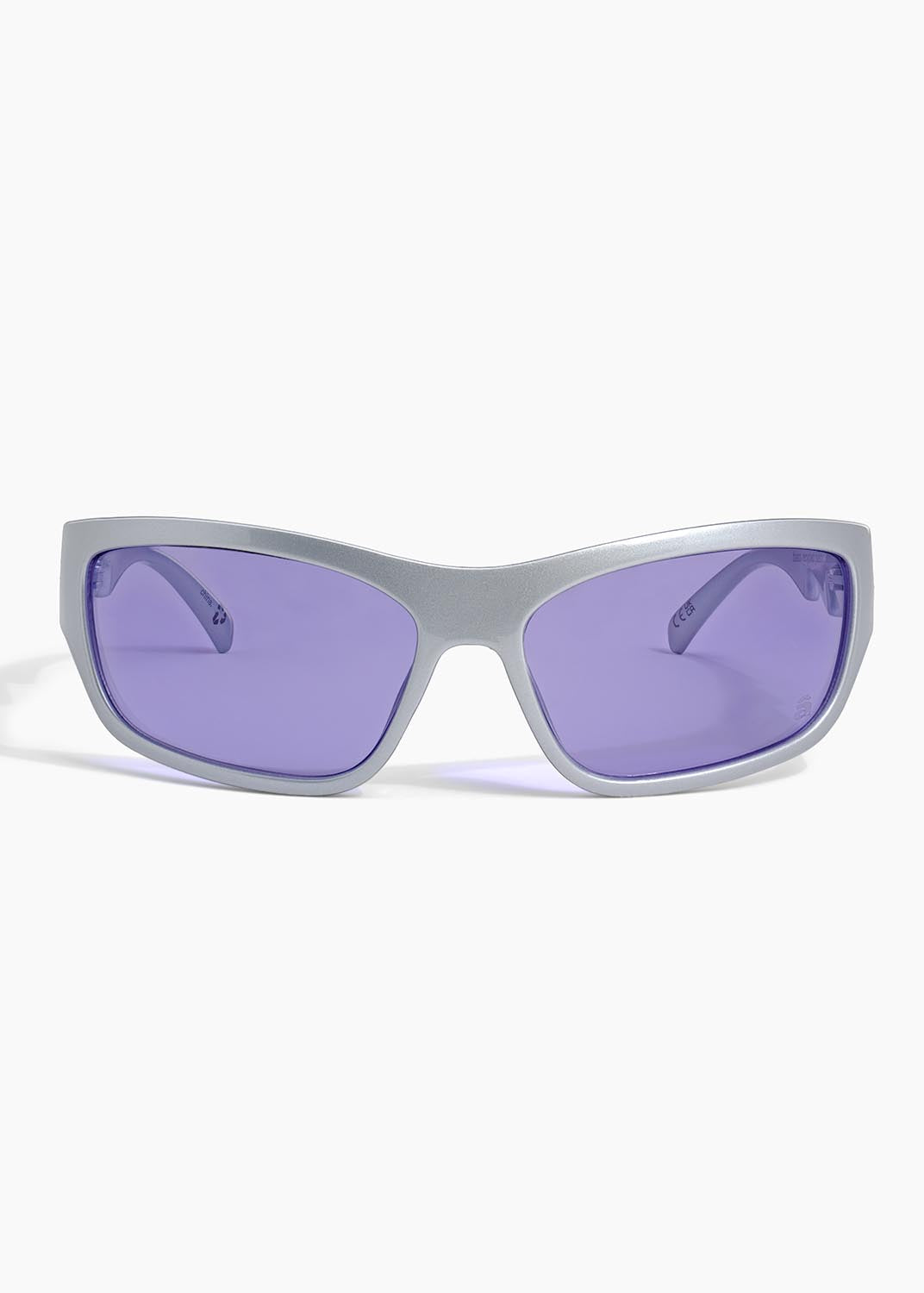 Lunettes de soleil recyclées Szade Bass ; Aluminium / Violet en Aluminium / Violet